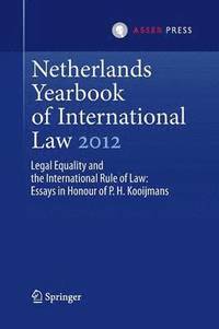 bokomslag Netherlands Yearbook of International Law 2012