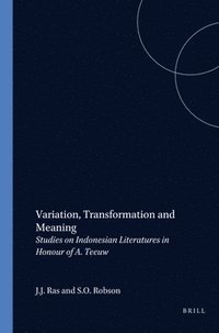 bokomslag Variation, Transformation and Meaning