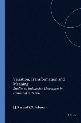 bokomslag Variation, Transformation and Meaning