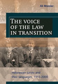 bokomslag The Voice of the Law in Transition