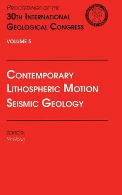 Contemporary Lithospheric Motion Seismic Geology 1