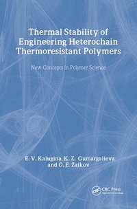 bokomslag Thermal Stability of Engineering Heterochain Thermoresistant Polymers