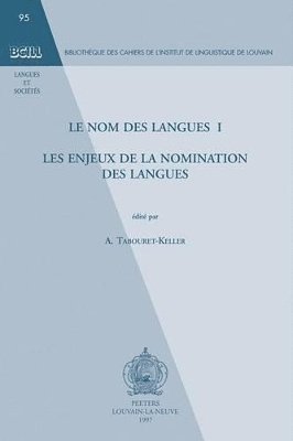 Le nom des langues I 1