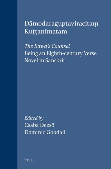 Csaba Deszo - Dāmodaraguptaviracitaṃ Kuṭṭanīmatam, Inbunden
