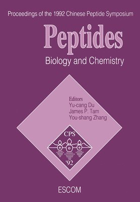 bokomslag Peptides: Biology and Chemistry