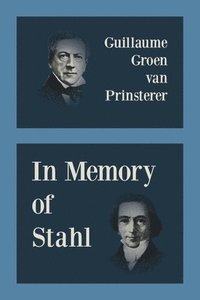 bokomslag In Memory of Stahl