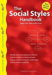 bokomslag Social styles handbook - adapt your style to win trust