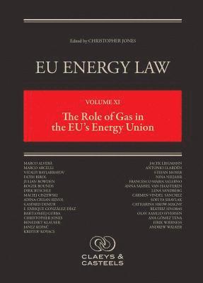 Christopher Jones - EU Energy Law Volume XI: The Role of Gas in the EU's Energy Union, Inbunden