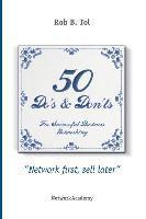 bokomslag 50 Do's & Don'ts for successful business networking