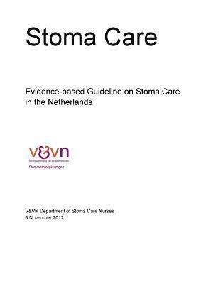 bokomslag Evidence-based Guideline on Stoma Care in the Netherlands