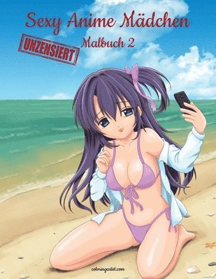 bokomslag Sexy Anime Mdchen Unzensiert Malbuch 2