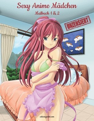 Nick Snels - Sexy Anime Mädchen Unzensiert Malbuch 1 & 2, Häftad