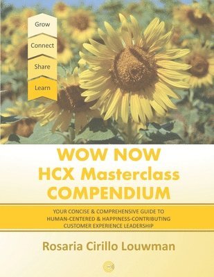 Rosaria Cirillo - Wow Now HCX Masterclass Compendium: Your concise guide to Human-Centered and Happiness-Contributing Experience Leadership, Häftad