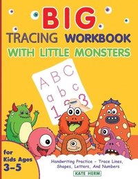 bokomslag BIG Tracing Workbook with Little Monsters