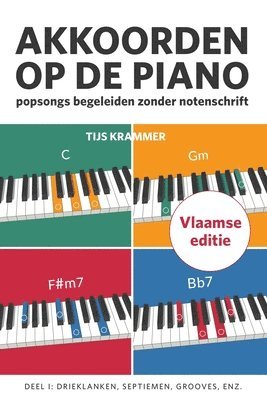 bokomslag Akkoorden op de piano, deel 1, Vlaamse editie