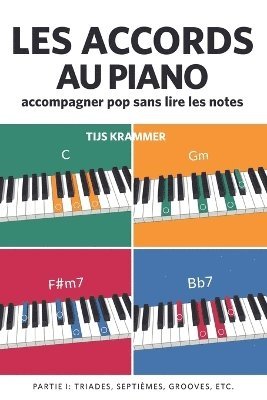 bokomslag Les accords au piano, partie I