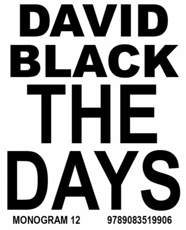 David Black - Days, Häftad