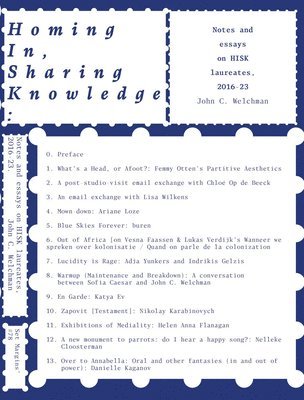 John C. Welchman, John C Welchman - Homing In, Sharing Knowledge, Häftad