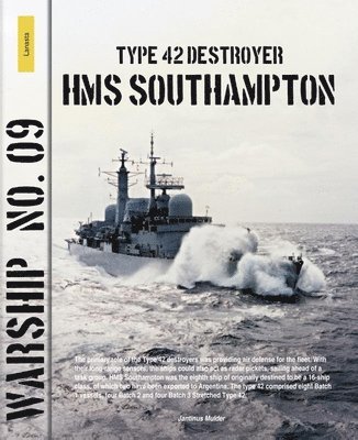 bokomslag Type 42 destroyer Southampton