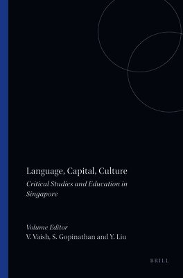 Language, Capital, Culture, Häftad