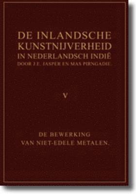 bokomslag De Inlandsche Kunstnijverheid in Nederlands Indie - Deel V