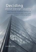 bokomslag Deciding about Design Quality