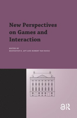Krzysztof Apt, Robert Van Rooij, van Rooij, Krzysztof Apt - New Perspectives on Games and Interaction, Häftad