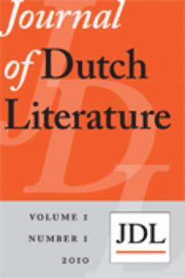 Journal of Dutch Literature 2010-1 1