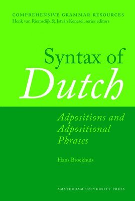 bokomslag Syntax of Dutch