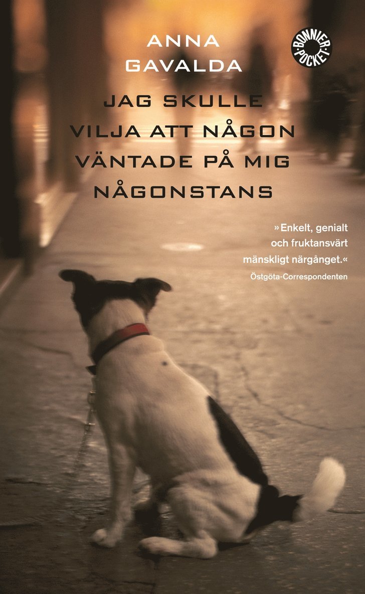 Anna Gavalda - Jag skulle vilja att någon väntade på mig någonstans, Pocket