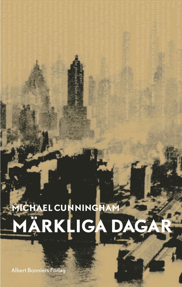 Michael Cunningham - Märkliga dagar, Inbunden