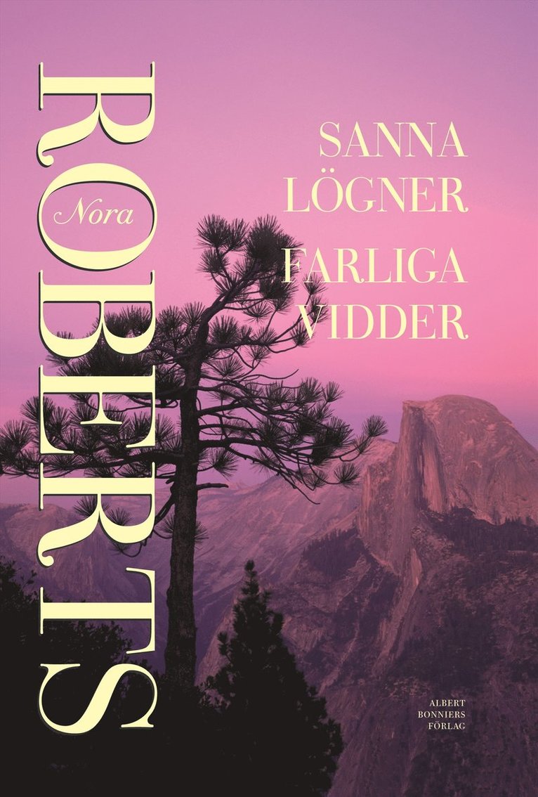 Nora Roberts - Sanna lögner ; Farliga vidder, Kartonnage