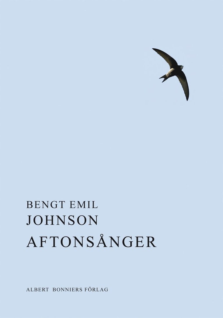 Bengt Emil Johnson - Aftonsånger, Inbunden