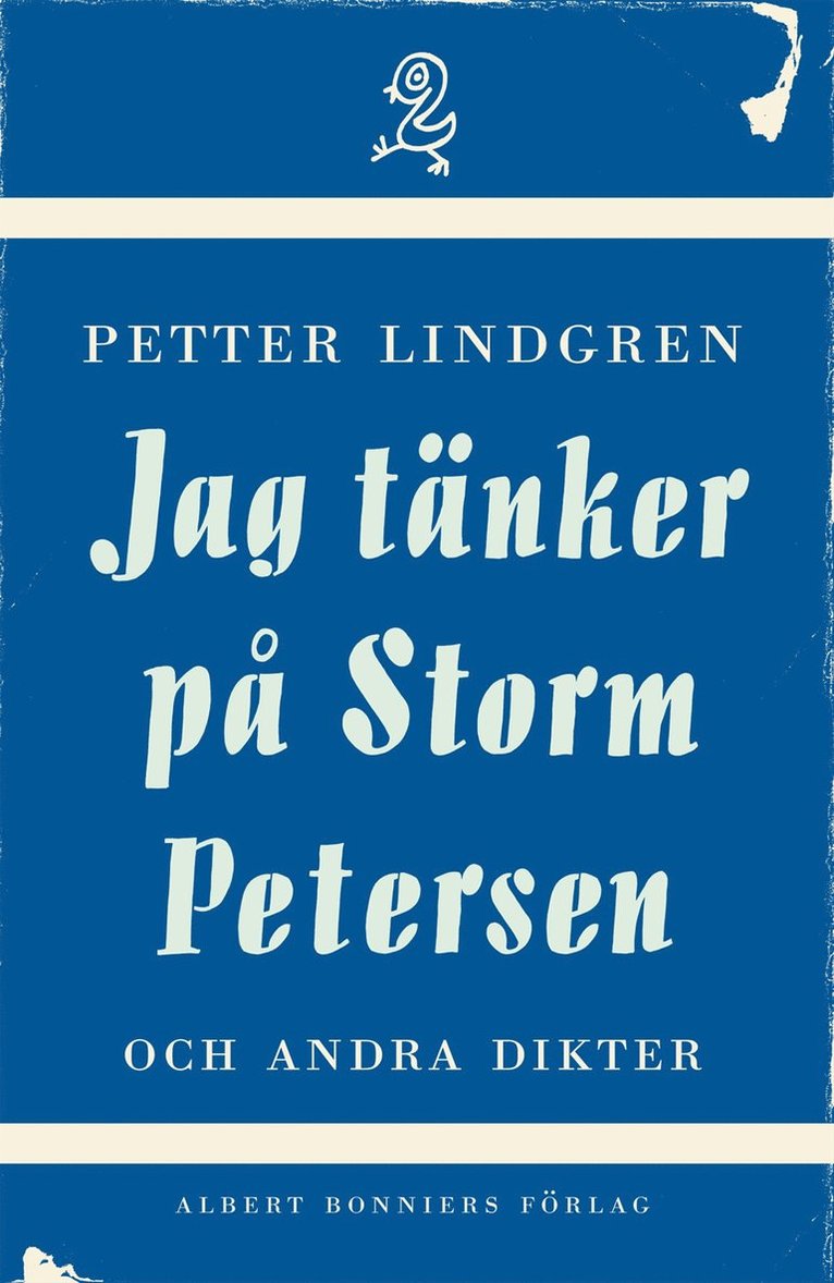 Petter Lindgren - Jag tänker på Storm Petersen och andra dikter, Häftad