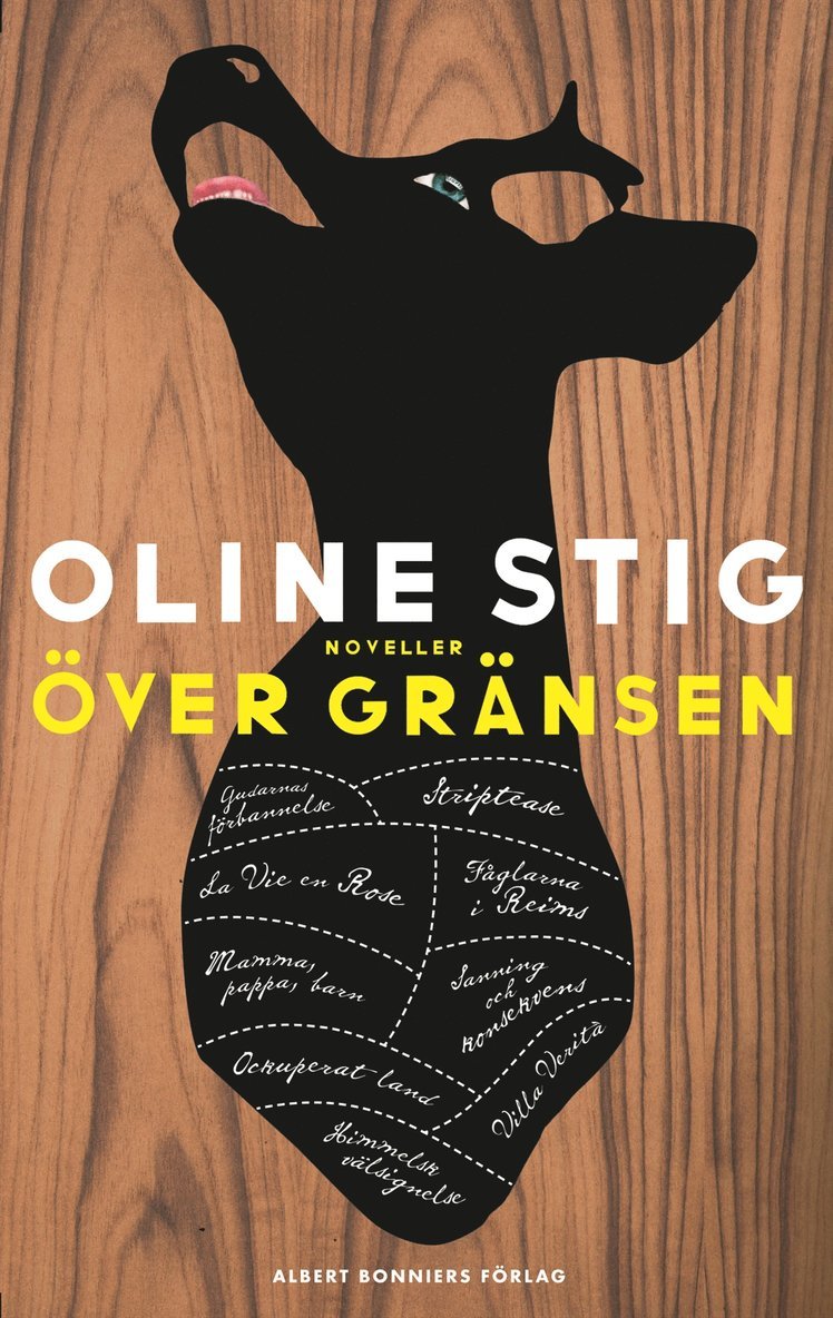 Oline Stig - Över gränsen, Inbunden