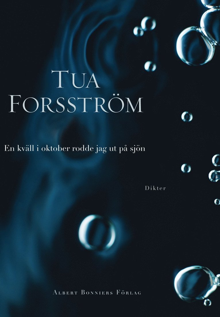 En kväll i oktober rodde jag ut på sjön