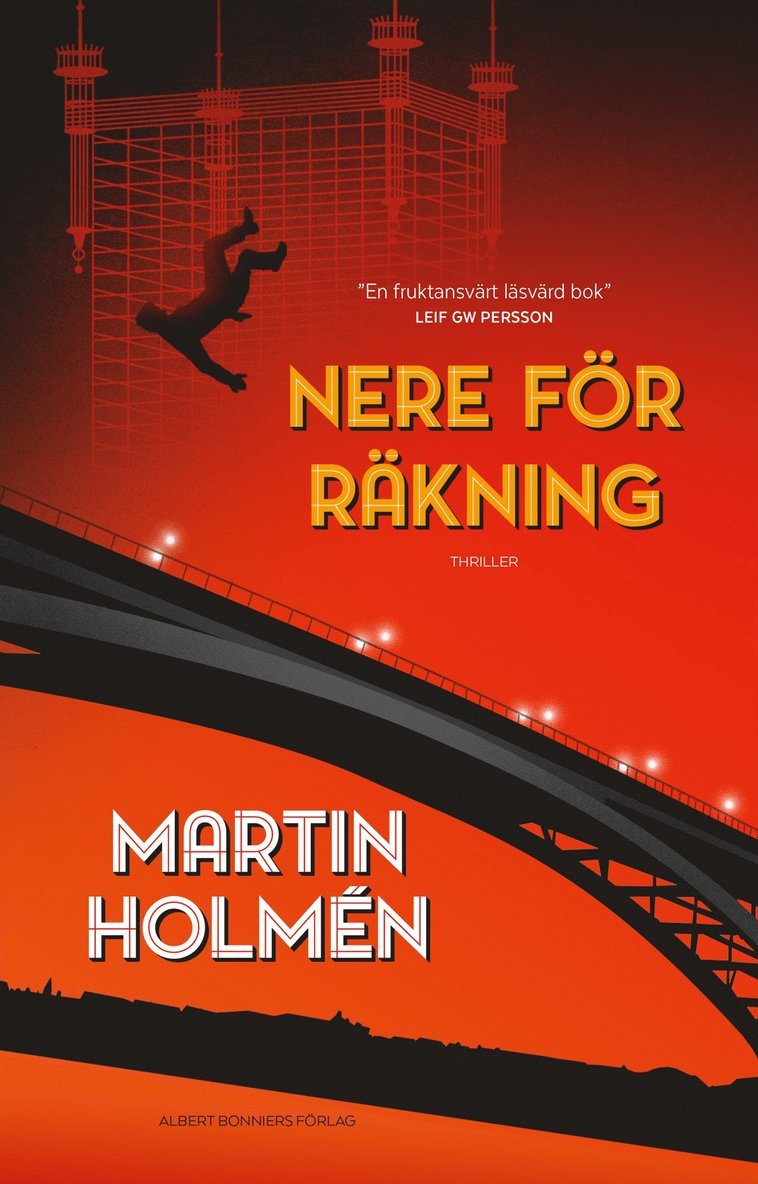 Martin Holmén - Nere för räkning, Inbunden