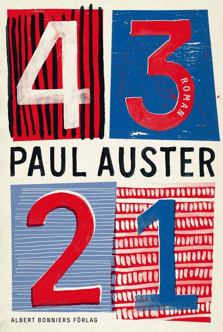 Paul Auster - 4321, Inbunden
