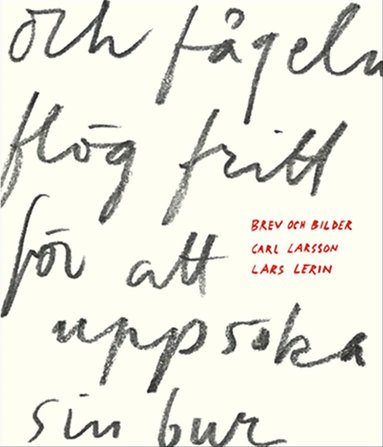Lars Lerin - Och fågeln flög fritt för att uppsöka sin bur : brev och bilder, Inbunden