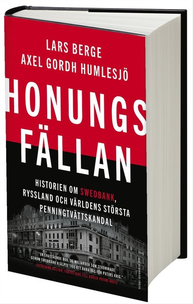 bokomslag Honungsfällan : historien om Swedbank, Ryssland och världens största penningtvättskandal