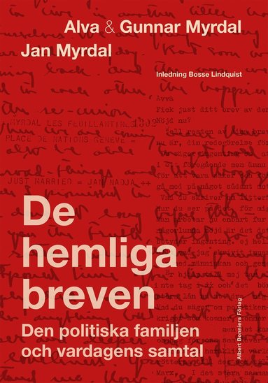bokomslag De hemliga breven : den politiska familjen och vardagens samtal