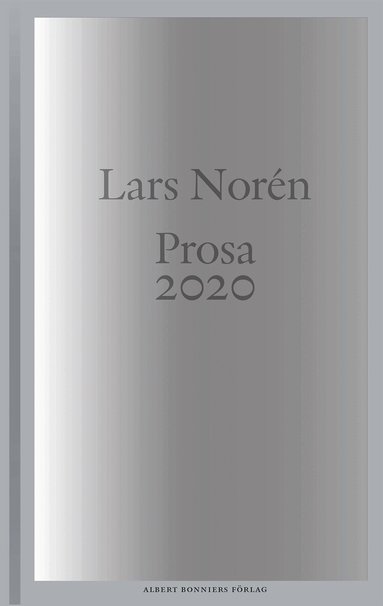 Lars Norén - Prosa 2020, Kartonnage