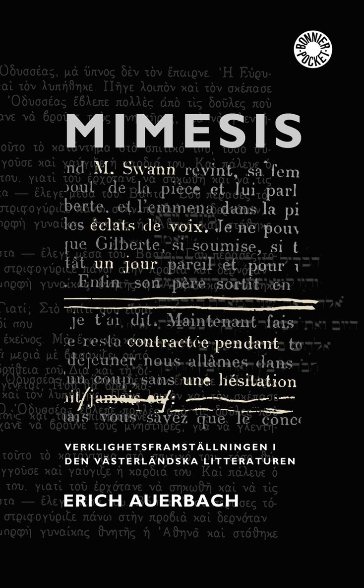 Mimesis : Verklighetsframställningen i den västerländska litteraturen