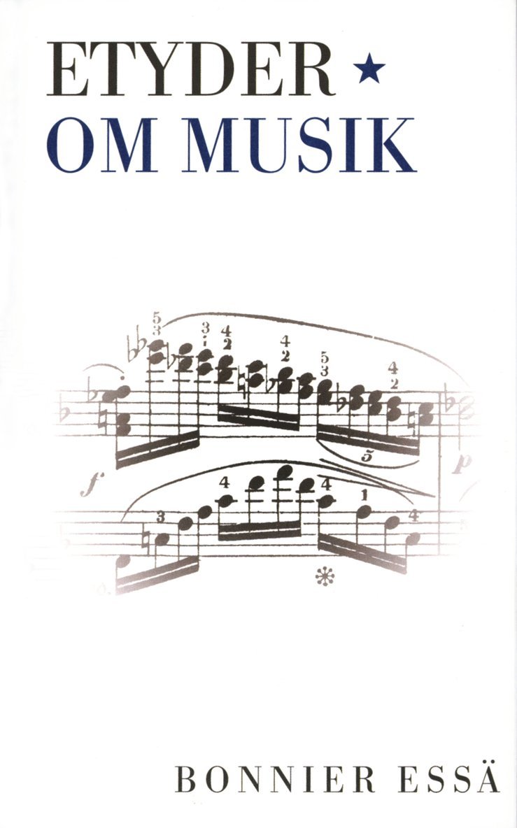 Etyder om musik, Inbunden