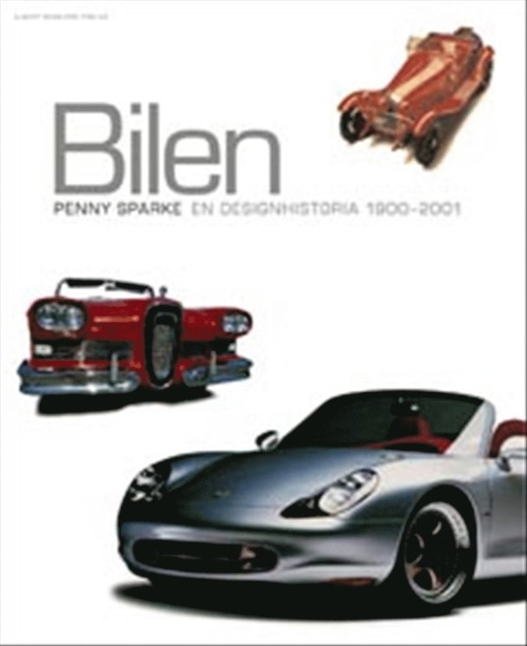 Penny Sparke - Bilen. En designhistoria, Kartonnage