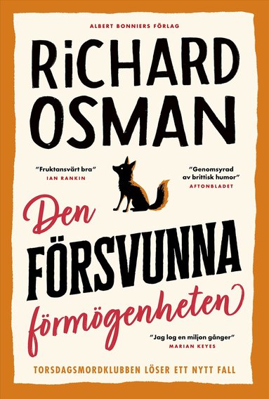 Richard Osman - Den försvunna förmögenheten, Inbunden
