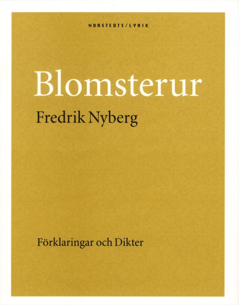 Blomsterur : förklaringar och dikter