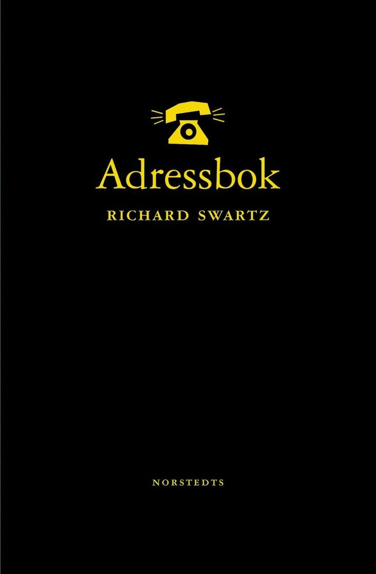 Richard Swartz - Adressbok, Inbunden