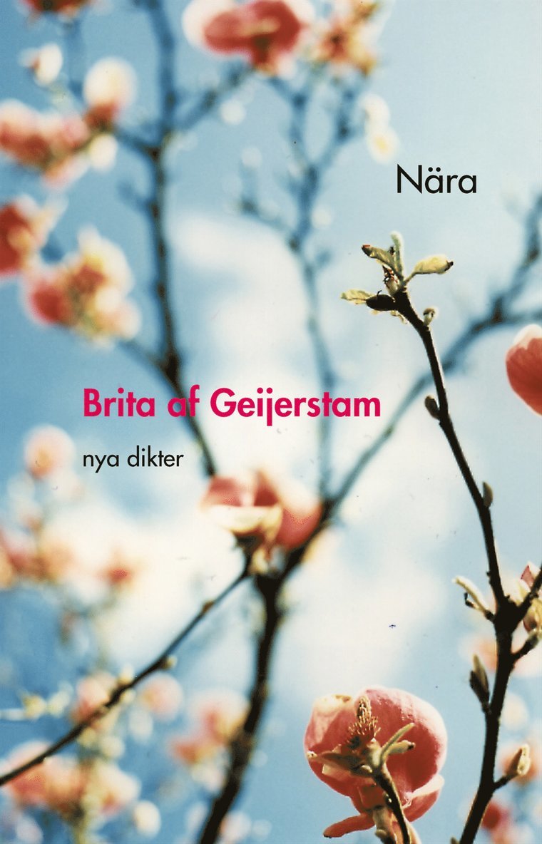 Brita af Geijerstam - Nära : Nya dikter, Inbunden
