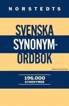 Norstedts svenska synonymordbok 196 000 Synonymer, Kartonnage